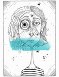 Le Chaos Créatif Coloriage Ahuris et Expressifs cartes à colorier