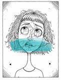 Le Chaos Créatif Coloriage Ahuris et Expressifs cartes à colorier