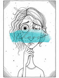 Le Chaos Créatif Coloriage Ahuris et Expressifs cartes à colorier