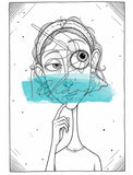 Le Chaos Créatif Coloriage Ahuris et Expressifs cartes à colorier