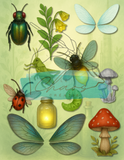 Le Chaos Créatif- album collage- Les Fées du collage – Les insectes, Vol. 2