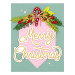 Spellbinders Classic Merry Christmas Etched Dies from the Classic Christmas Collection