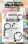 AALL & Create #907 - A7 CLEAR STAMP SET - BULB GAZETTE