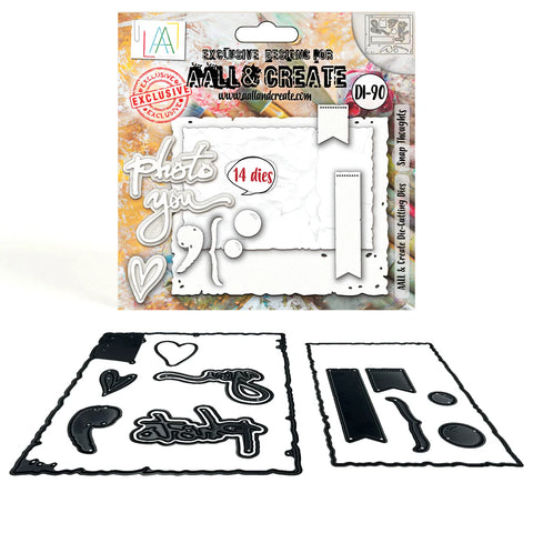 AALL & CREATE Die Set - Snap Thoughts DI-90