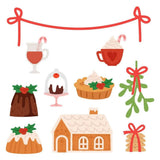 Honey Bee Lovely Layers: Hoosier Cabinet - Holiday Add-On -Stand-Alone Dies