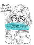 Le Chaos Créatif Coloriage Oh oui! Café cartes à colorier