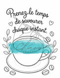 Le Chaos Créatif Coloriage Oh oui! Café cartes à colorier