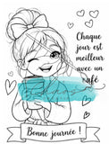 Le Chaos Créatif Coloriage Oh oui! Café cartes à colorier