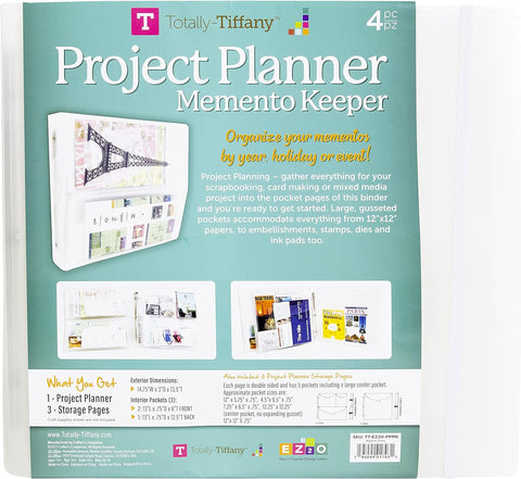 Totally-Tiffany Project Planner Memento Keeper