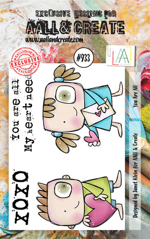 AALL & Create #933 - A7 STAMP SET - YOU ARE ALL
