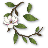 Memory Box Curved Magnolia Branch craft die