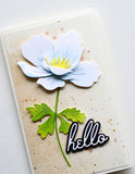 Memory Box Graceful Anemone craft die