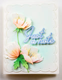 Memory Box Anemone Blooms craft die