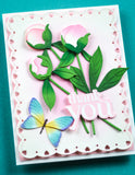Memory Box Peony Bud Stems craft die