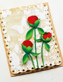 Memory Box Peony Bud Stems craft die
