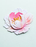 Memory Box Graceful Peony Blossom craft die