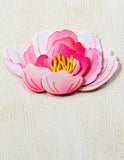 Memory Box Elegant Peony Blossom craft die