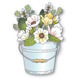 Memory Box Garden Pail Bouquet craft die