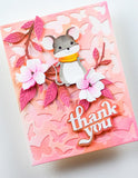 Memory Box Curved Magnolia Branch craft die
