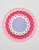 Memory Box  Round Eyelet Circle Frames craft die