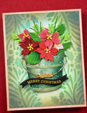 Memory Box Garden Pail Bouquet craft die