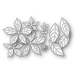 Memory Box Blooming Poinsettias craft die
