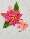 Memory Box Blooming Poinsettias craft die