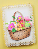 Memory Box Woven Flower Basket craft die
