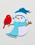 Memory Box Snowman and Birdie Friend craft die
