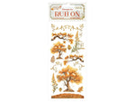 Stamperia Rub-on cm 10,16x21,6 - Whispering woods oak