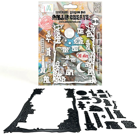 AALL & CREATE #96  Die-Cutting Die Set - House Huddle