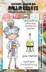 AALL & Create #972 - A7 STAMP SET - MATTER OF DEE