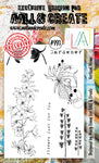 AALL & Create #993 - A6 STAMP SET - VERTICAL STEMS