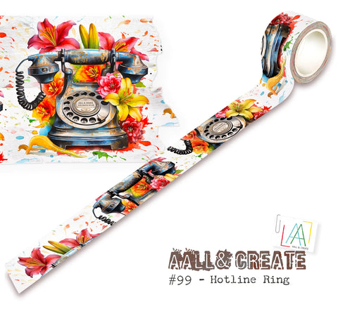AALL and Create - Washi Tape - Hotline Ring