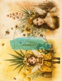 Le Chaos Créatif- album collage- Les fées du collage – Les abeilles, vol. 1