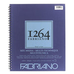 Fabriano 1264 Mixed Media Pads, 11" x 14" - 120 lb. (200 gsm), 40 Shts./Pad