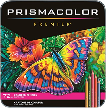 Prismacolor Premier Thick Core Colored Pencil Sets, 72-Color Set