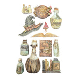 Stamperia A5 Silicone Mould, Herbarium Silvae - Alchemy