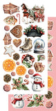 Alchemy of Art- 6x12 paper embellishments- Magic of Christmas