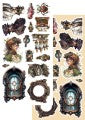 Alchemy of Art - 6X12 Extras Paper Set, Steampunk Time