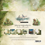 Alchemy of Art- 8x8 Paper collection -Tales of Moss and Fern
