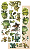 Alchemy of Art - 6X12 Extras Paper Set, Tales of Moss and Fern