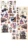 Alchemy of Art - 6X12 Extras Paper Set, 6X12 Extras Paper Set, Trick or treat Happy Halloween