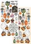 Alchemy of Art - 6X12 Extras Paper Set, 6X12 Extras Paper Set, Trick or treat Happy Halloween