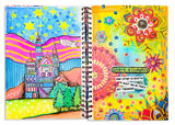 Art By Marlene Collage Paper Pad Cut And Paste Book - Color Addict Art by Marlene 60 Sheets
