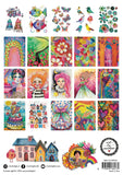 Art By Marlene Cut And Paste Book Whimsical World Art By Marlene 40 Sheets