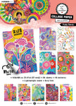 Studio Light Art by Marlene Collage Paper Funky florals 20 Sheets