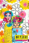 Art By Marlene Clear Stamp Layered Flowers