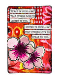 Art By Marlene Clear Stamp Layered Flowers