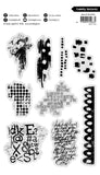 Art By Marlene Clear Stamp Lovely Textures Art by Marlene 9 Pieces